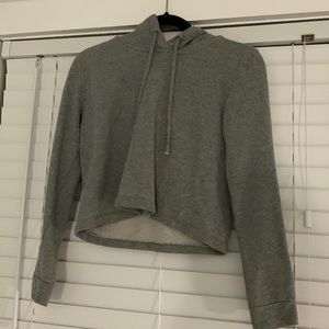 Cropped hoodie